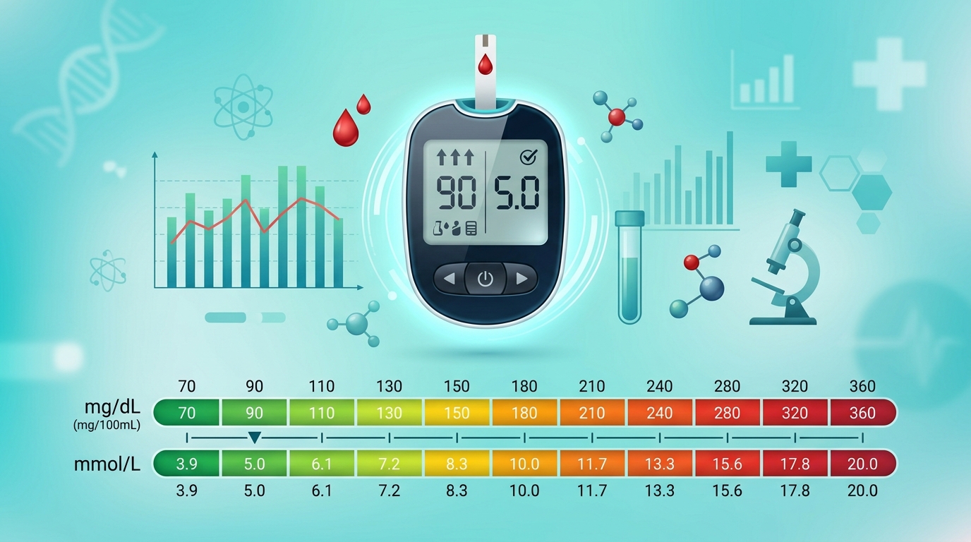 Glucose Unit Converter (mg/dL ↔ mmol/L)