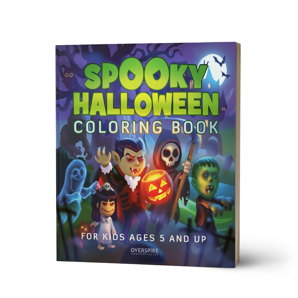 Spooky Halloween Coloring Book